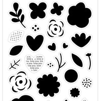 Doodlebug - Lots of Love - I Pick You Doodle Stamps