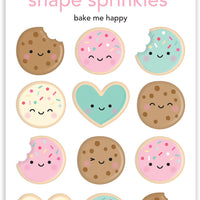 Doodlebug - Made With Love - Bake Me Happy Shape Sprinkles
