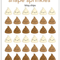 Doodlebug -  Made With Love - Bitsy Chips Shape Sprinkles