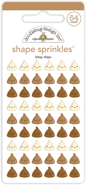 Doodlebug -  Made With Love - Bitsy Chips Shape Sprinkles