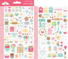 Doodlebug - Made With Love - Mini Icons Stickers