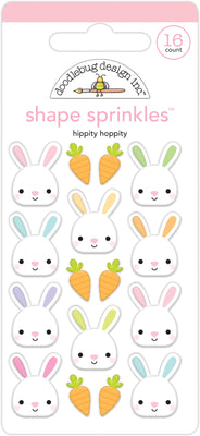 Doodlebug - Hippity Hoppity - Shape Sprinkles