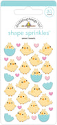 Doodlebug - Hippity Hoppity - Sweet Tweets Shape Sprinkles