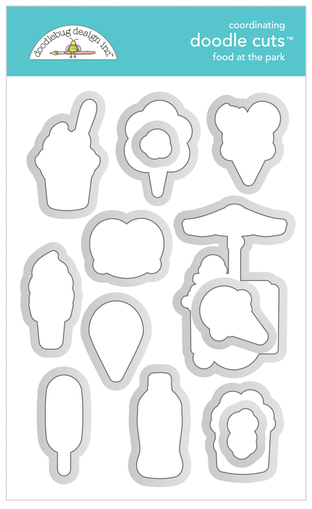 Doodlebug - Fun at the Park - Food at the Park Doodle Cuts