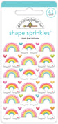 Doodlebug - Over the Rainbow - Over the Rainbow Shape Sprinkles