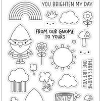 Doodlebug - Over the Rainbow - Gnome Sweet Gnome Doodle Stamps