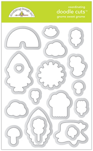 Doodlebug - Over the Rainbow - Gnome Sweet Gnome Doodle Cuts