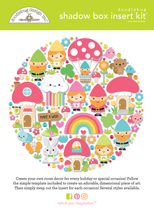 Doodlebug - Over the Rainbow - Shadow Box Kit