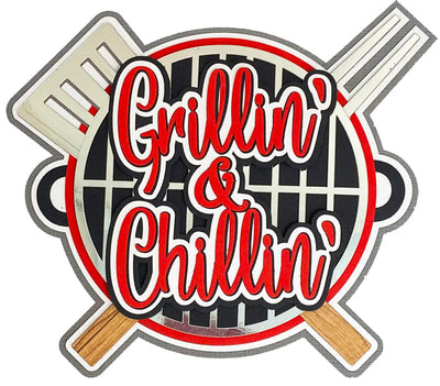 BBQ Grillin' & Chillin' Title