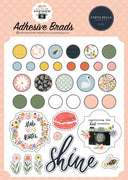 Echo Park - Here There And Everywhere - Adhesive Brads *LAST CHANCE*