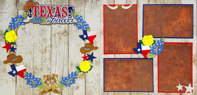 Texas Forever Page Kit - 2 Page Layout