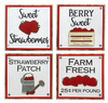 Fruit Stand - Strawberry Squares