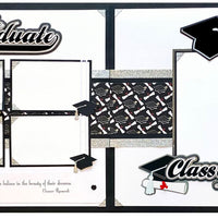 The Graduate Page Kit - 2 Page Layout