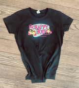 Scrappy Hour Tee - Black