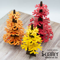 i-crafter Pine Tree 3D Die Set - - LAST CALL!
