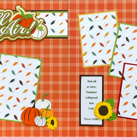 Fall is in the Air Page Kit - 2 Page Layout