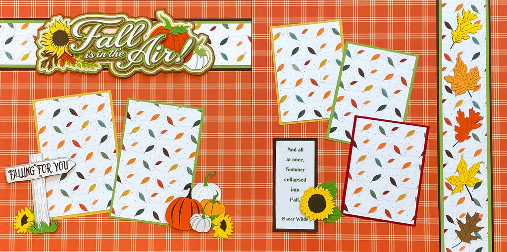 Fall is in the Air Page Kit - 2 Page Layout