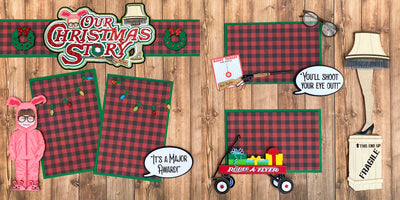 Our Christmas Story Page Kit - 2 Page Layout
