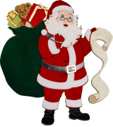 Santa with List