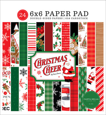 Carta Bella - Christmas Cheer 6 x 6 Paper Pad - LAST CHANCE
