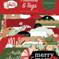 Carta Bella - Letters to Santa - Frames & Tags