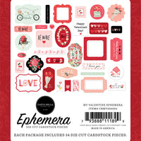 Carta Bella - My Valentine - Ephemera