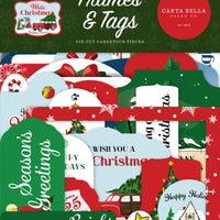 Carta Bella - White Christmas - Frames & Tags