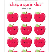 Doodlebug - School Days - Apple a Day Shape Sprinkles