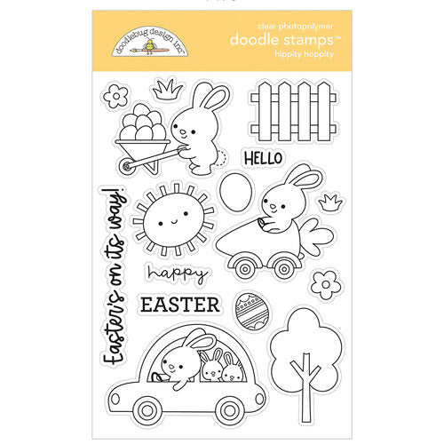 Doodlebug - Hippity Hoppity - Doodle Stamps