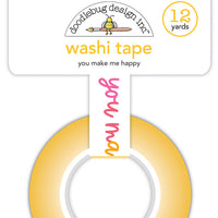 Doodlebug - Cute & Crafty - You Make Me Happy Washi Tape