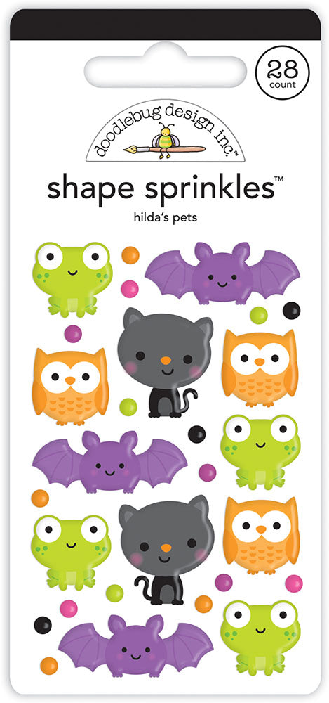 Doodlebug - Happy Haunting - Hilda's Pets Shape Sprinkles