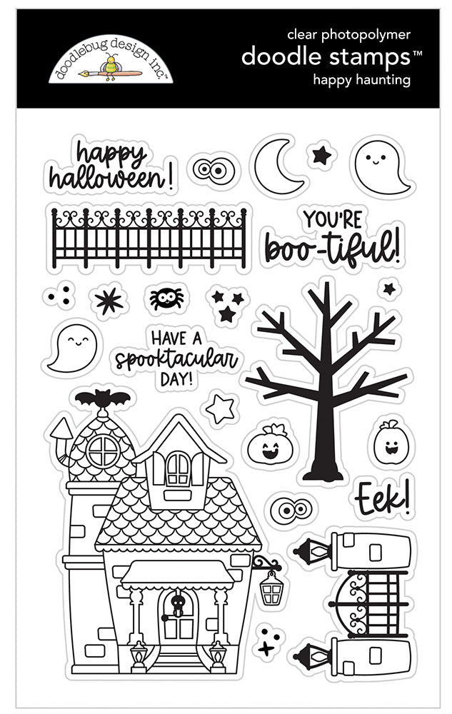 Doodlebug - Happy Haunting - Happy Haunting Doodle Stamps