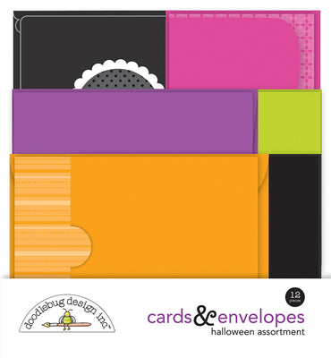 Doodlebug - Happy Haunting - Cards & Envelopes