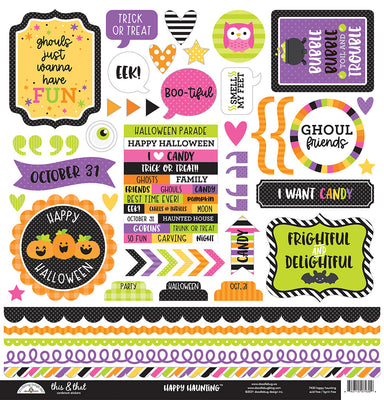 Doodlebug - Happy Haunting - This & That Stickers