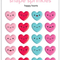Doodlebug - Lots of Love - Happy Hearts Shape Sprinkles