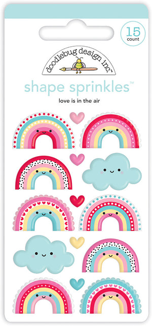 Doodlebug - Lots of Love - Love is in the Air Shape Sprinkles