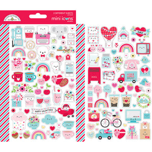 Doodlebug - Lots of Love - Mini Icons Stickers