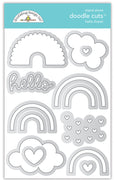 Doodlebug - Lots of Love - Hello There! Doodle Cuts