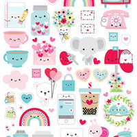 Doodlebug - Lots of Love - Icons Stickers