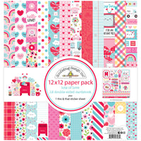 Doodlebug - Lots of Love - 12x12 Collection Kit