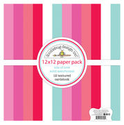 Doodlebug - Lots of Love - Textured Cardstock Assortment Pack