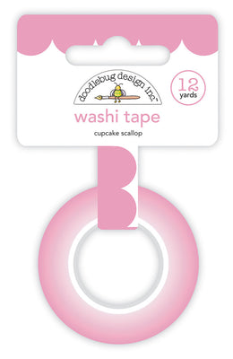 Doodlebug - Cupcake Scallop Washi Tape