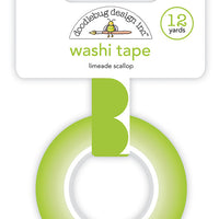 Doodlebug - Limeade Scallop Washi Tape