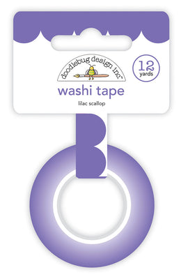 Doodlebug - Lilac Scallop Washi Tape