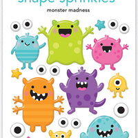 Doodlebug - Monster Madness - Monster Madness Shape Sprinkles
