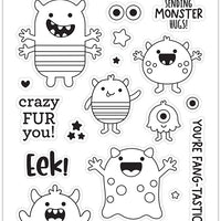 Doodlebug - Monster Madness - Monster Madness Doodle Stamps