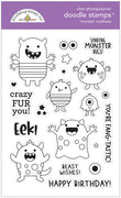 Doodlebug - Monster Madness - Monster Madness Doodle Stamps