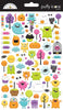 Doodlebug - Monster Madness - Puffy Icons Stickers