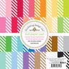 Doodlebug - Candy Stripe-Sprinkles 6x6 Paper Pad  * NEW *