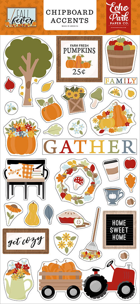 Gather At Home Puffy Stickers